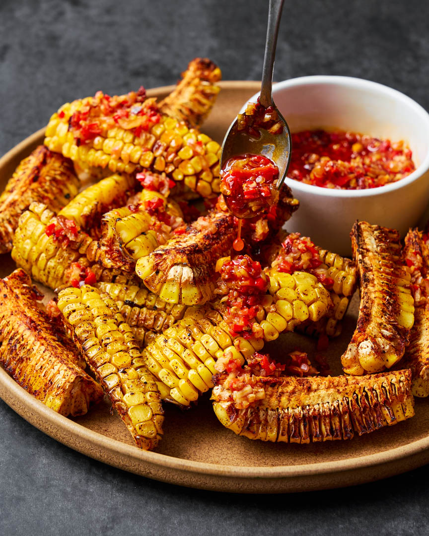 Crispy Corn Chilli Half
